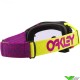 Oakley Airbrake Retine Motocross Goggle - Purple / Fluo Yellow / Prizm Low-light lens