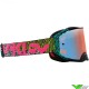 Oakley Airbrake Bengal Crossbril - Groen / Geel / Roze / Prizm Sapphire Lens