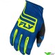 Fly Racing Lite Lancer 2025 Motocross Gloves - Fluo Yellow / Navy