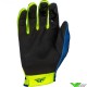 Fly Racing Lite Lancer 2025 Motocross Gloves - Fluo Yellow / Navy