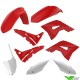 Polisport Restyle Kappenset Rood / Wit - Honda CR125 CR250