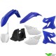 Polisport Restyle Plastic Kit Blue / White - Yamaha YZ125 YZ250