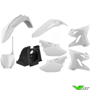 Polisport Restyle Plastic Kit White - Yamaha YZ125 YZ250