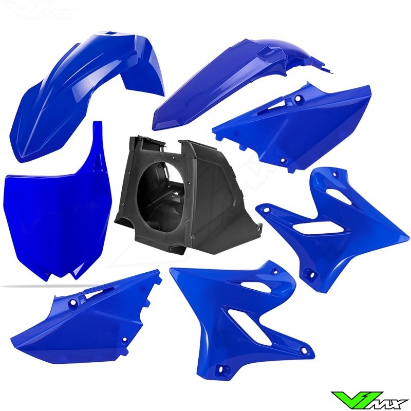 Polisport Restyle Plastic Kit Blue - Yamaha YZ125 YZ250