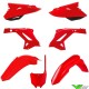 Polisport Restyle Plastic Kit Red / Black - Honda CR125 CR250