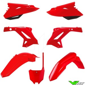 Polisport Restyle Kappenset Rood / Zwart - Honda CR125 CR250
