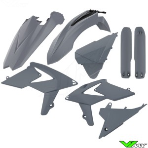 Polisport Plastic Kit Nardo Gray - Beta RR125-2T RR250-2T RR300-2T RR350-4T RR390-4T RR430-4T RR480-4T