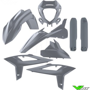 Polisport Plastic Kit Nardo Gray - Beta RR125-2T RR200-2T RR250-2T RR300-2T RR350-4T RR390-4T RR430-4T RR480-4T