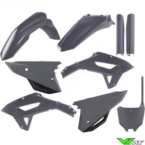 Polisport Plastic Kit Nardo Gray - Honda CRF450RX