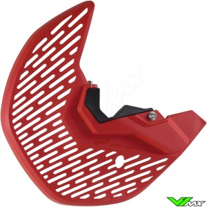 Polisport Brake Disc and Bottom Fork Protector Red - Honda CRF250R CRF250RX CRF450R CRF450RX