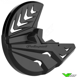 Polisport Brake Disc and Bottom Fork Protector Black - Kawasaki KXF250 KXF450