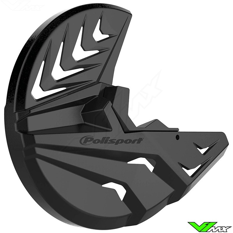 Polisport Brake Disc and Bottom Fork Protector Black - Kawasaki KXF250 KXF450