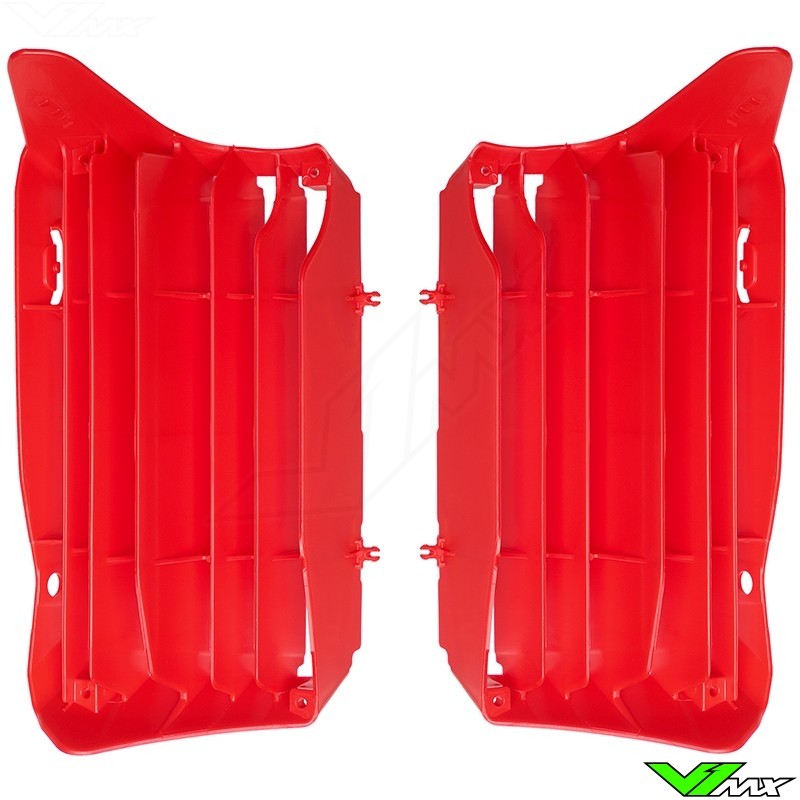 Polisport Radiateur Lamellen Rood - Honda CRF250R CRF250RX CRF450R CRF450RX