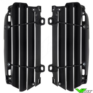 Polisport Radiator Louvers Black - KTM Husqvarna GasGas