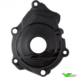 Polisport Ignition Cover Protector Black - KTM Husqvarna GasGas