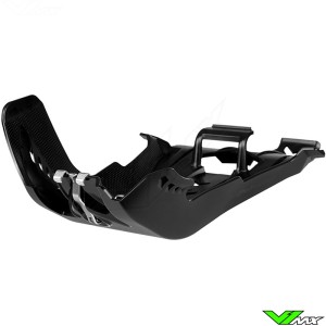 Polisport Fortress Skidplate With Linkage Protection Black - Beta RR250-2T RR300-2T