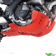 Polisport Fortress Skidplate With Linkage Protection Red - Beta RR250-2T RR300-2T