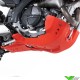 Polisport Fortress Skidplate With Linkage Protection Red - Beta RR350-4T RR390-4T RR430-4T RR480-4T