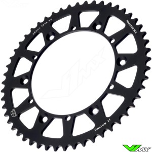 Achtertandwiel aluminium JT sprockets (520) - Yamaha TT-R250 WR200 WR250 WR400F WR500 YZ125 YZ250 YZ490 YZF400