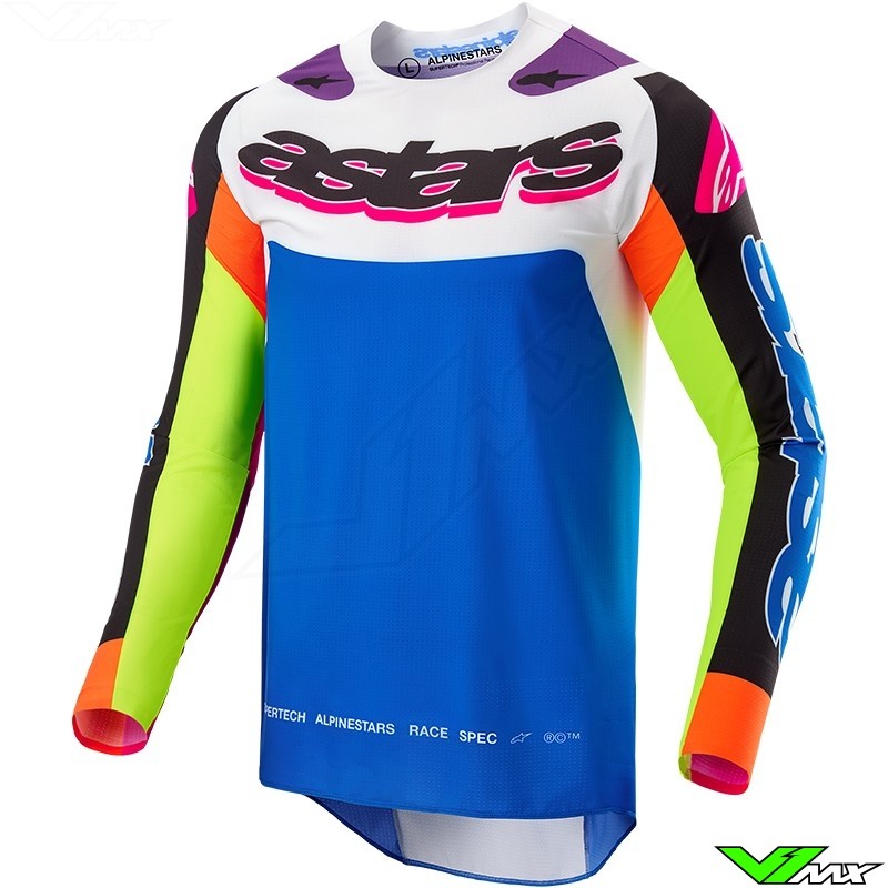 Alpinestars Supertech SX Hay 2025 Motocross Jersey - Multicolor