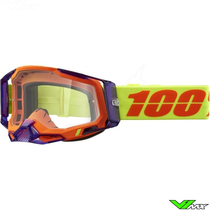 100% Racecraft 2 Panam Motocross Goggle - Clear Lens