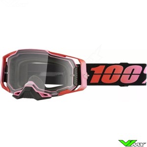 100% Armega Guerlin Motocross Goggle - Clear Lens