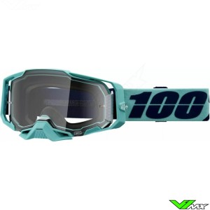 100% Armega Esterel Motocross Goggle - Clear Lens