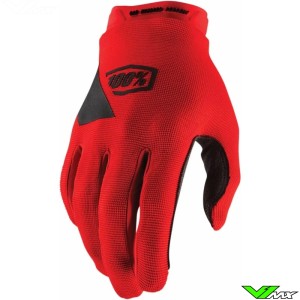 100% Ridecamp Crosshandschoenen - Rood