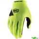 100% Ridecamp Crosshandschoenen - Fluo Geel