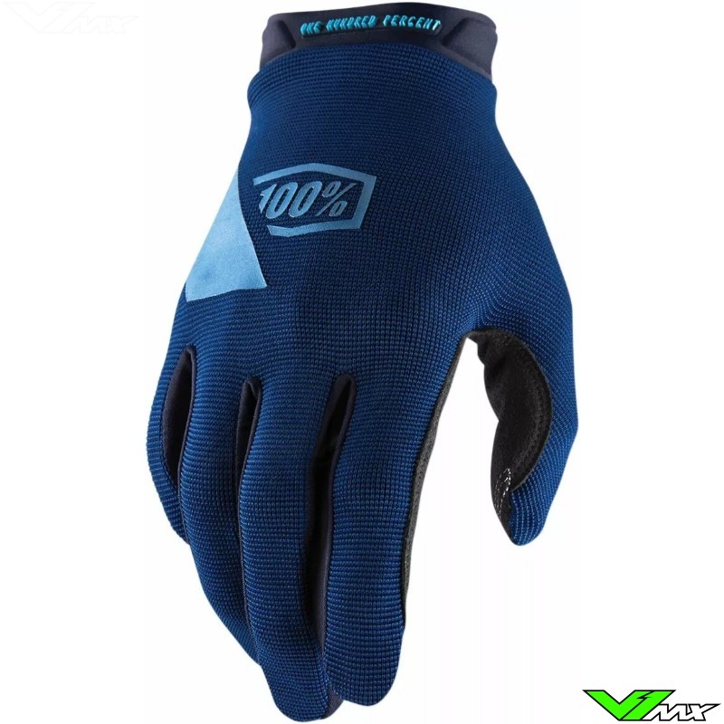 100% Ridecamp Motocross Gloves - Navy