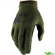 100% Ridecamp Crosshandschoenen - Army Groen