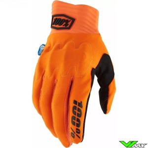 100% Cognito Crosshandschoenen met Smartshock Bescherming - Oranje
