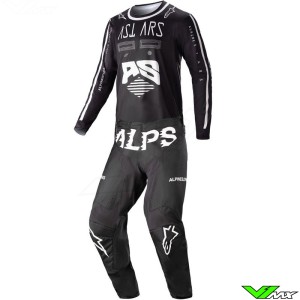 Alpinestars Racer Found 2023 Motocross Gear Combo - Black
