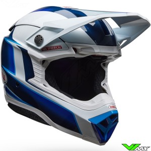 Bell Moto-10 Tomac Crosshelm - Blauw / Wit