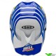Bell Moto-10 Pro-Circuit Crosshelm - Blauw / Wit