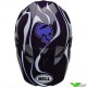 Bell Moto-10 Slayco Crosshelm - Paars / Zwart / Wit