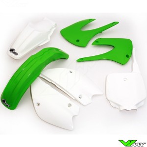 Plastic kit UFO OEM - Kawasaki KX85