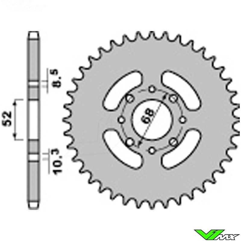 klx 110 sprocket