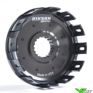 Hinson Aluminium Billetproof Clutch Basket - Suzuki RMZ450