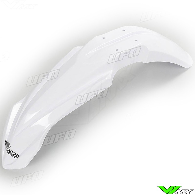 UFO Front Fender White - Yamaha WR250F WR450F YZ125 YZ250 YZF250 YZF450