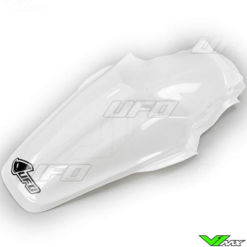 UFO Achterspatbord Wit - Kawasaki KX85