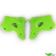 UFO Radiator Shrouds Green - Kawasaki KX125 KX250