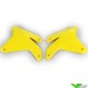 UFO Radiator Shrouds Yellow - Suzuki RMZ450