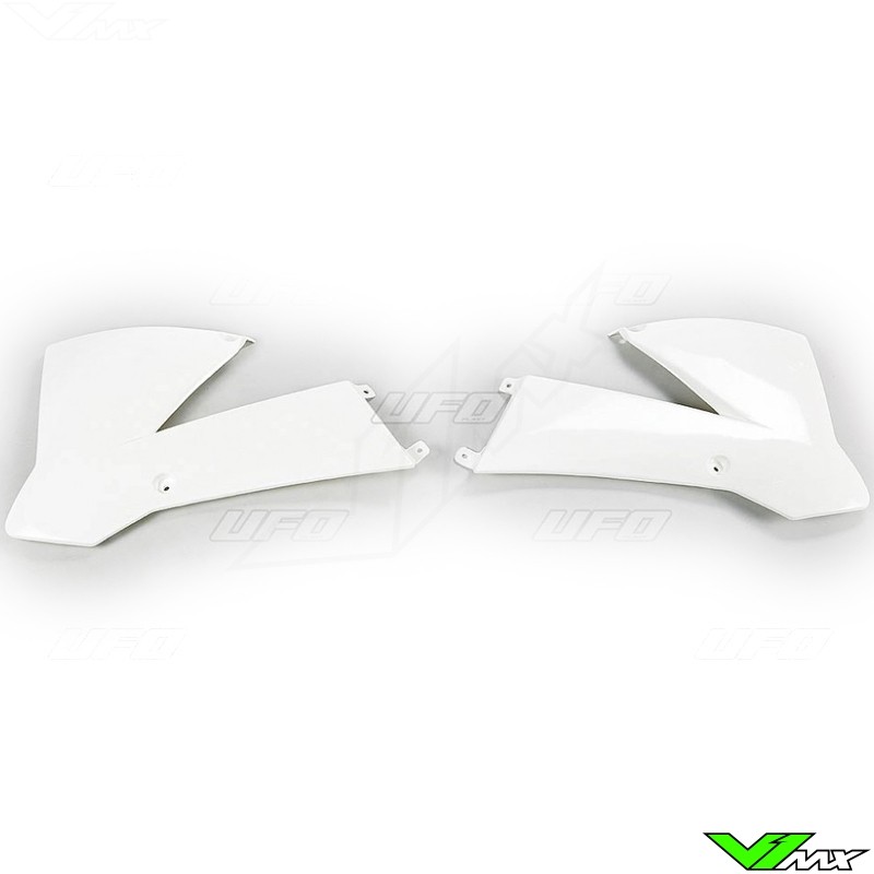 UFO Radiator Shrouds White - KTM 85SX