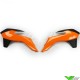 UFO Radiator Shrouds Orange Black - KTM