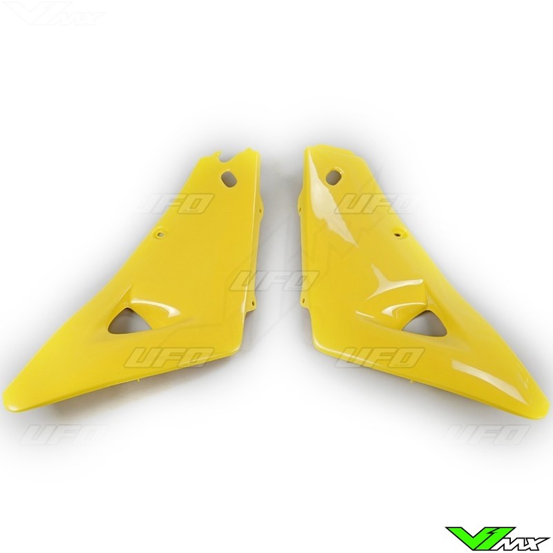 UFO Radiator Shrouds Yellow - Husqvarna CR125 CR250 WR125 WR250