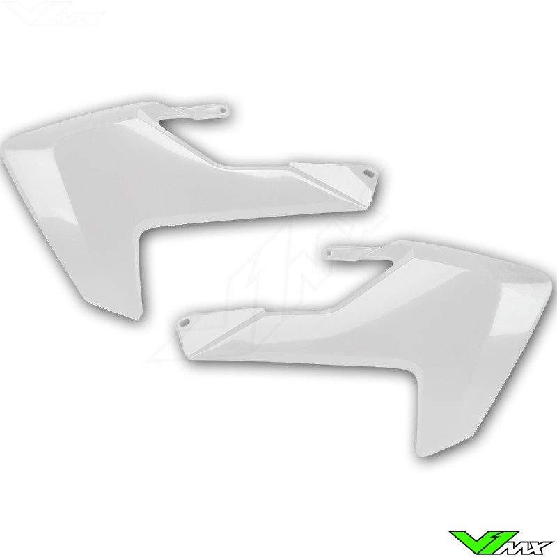 UFO Radiator Shrouds White - Husqvarna TC85