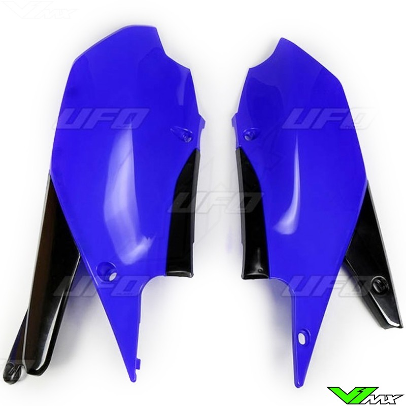 UFO Side Number Plate Blue - Yamaha WR250F WR450F YZF250 YZF450