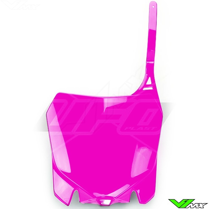 UFO Voornummerplaat Fluo Roze - Honda CRF250R CRF450R