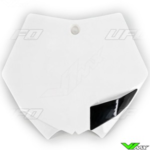 UFO Front Number Plate White - KTM 125SX 144SX 150SX 250SX 250SX-F 350SX-F 450SX-F